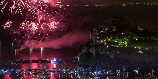 I fuochi della Festa di Sant’Anna 2016